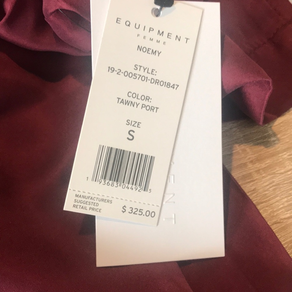 🛑 1 hr sale - Equipment, Noemy Silk blend dress - Picture 4 of 6